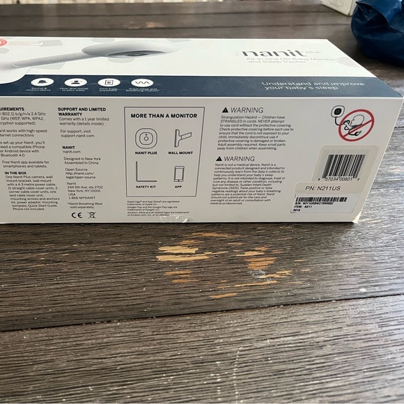 Nanit Plus Video Baby Monitor with Sleep Tracking (Wall Mount) - Picture 4 of 4
